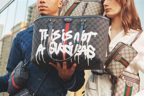 graffiti gucci bag|gucci and balenciaga hacking.